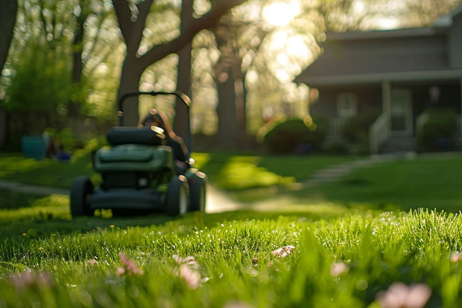 battery powered self propelled lawn mowers