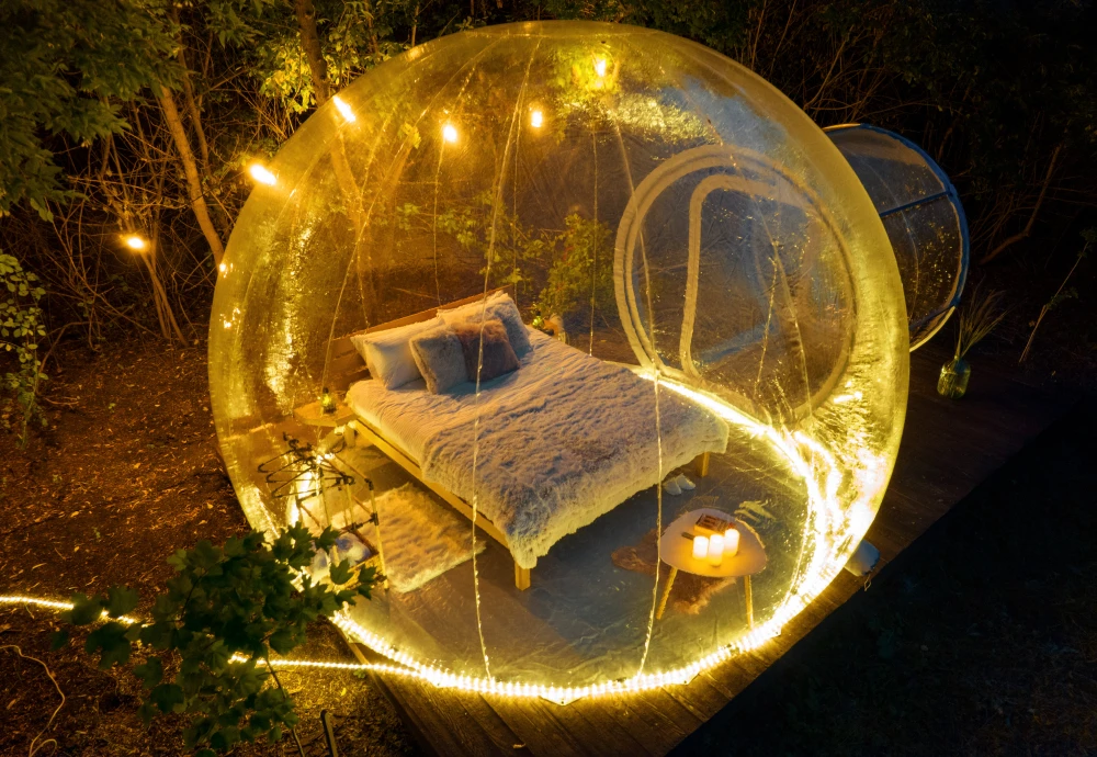 bubble tent garden igloo