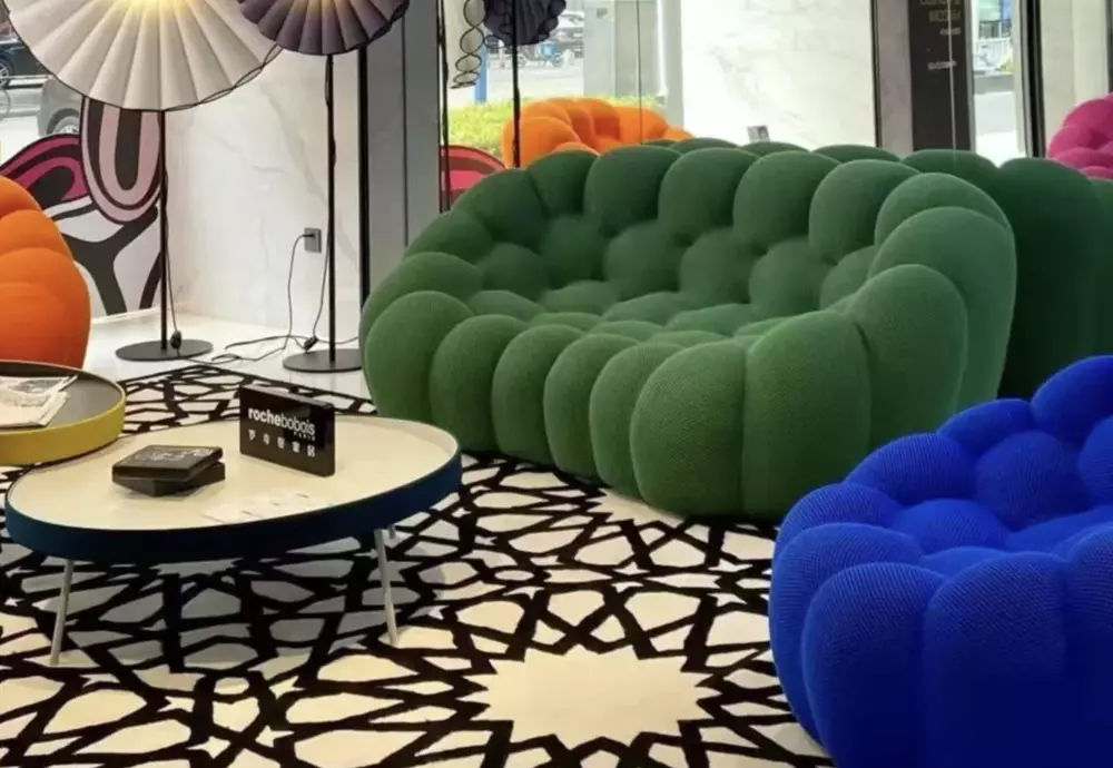 cloud shaped couch