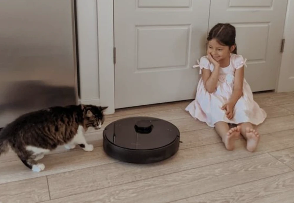 big robot vacuum cleaner